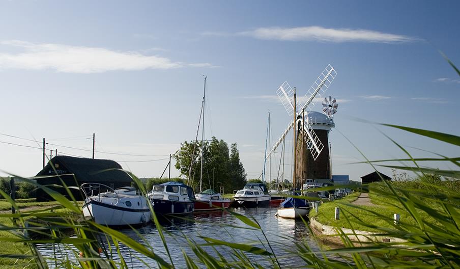 Horsey Windpump and Horsey Beach